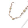 Image 2 : 8.02 ctw Diamond and Pearl Necklace 18K Rose Gold