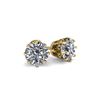 Image 1 : 1.53 ctw VS/SI Diamond Stud Solitaire Earrings 18K Yellow Gold
