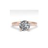 Image 1 : 1.54 ctw VS/SI Diamond Engagement Designer Ring 18K Rose Gold