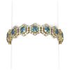 Image 1 : 25 ctw Intense Blue Diamond Bracelet 18K Yellow Gold