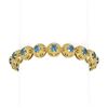 Image 1 : 9.9 ctw Intense Blue Diamond Bracelet 18K Yellow Gold