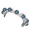 Image 2 : 18 ctw Diamond and Pearl Bracelet 18K White Gold