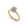 Image 2 : 1.0 ctw VS/SI Diamond Engagement Designer Ring 18K Yellow Gold