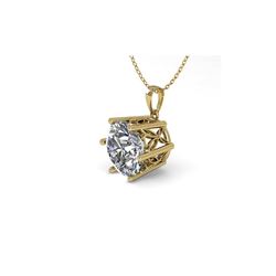 1 ctw VS/SI Diamond Solitaire Necklace 18K Yellow Gold