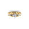 Image 1 : 1.37 ctw Certified VS/SI Diamond Solitaire Ring 18K Yellow Gold