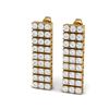 Image 2 : 4 ctw Certified SI/I Diamond Earrings 18K Yellow Gold
