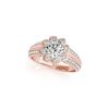 Image 1 : 2.05 2.05 ctw Certified VS/SI Diamond Halo Ring 18K Rose Gold