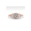 Image 1 : .50 ctw VS/SI Diamond Engagement Ring 18K Rose Gold