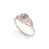 Image 2 : .50 ctw VS/SI Diamond Engagement Ring 18K Rose Gold