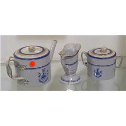 SPODE LOWESOFT PATTERN TEA SET