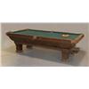 Image 1 : VICTORIAN OAK BILLIARDS TABLE