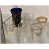 Image 1 : COLLECTION OF ANTIQUE GLASS TUMBLERS