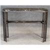 Image 1 : PAUL KISS WROUGHT IRON CONSOLE