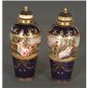 Image 1 : PAIR OF ROYAL VIENNA STYLE COVERED JARS