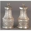 Image 1 : PAIR OF CONTINENTAL PEWTER FLAGONS