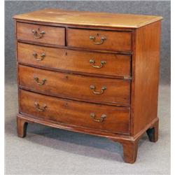 REGENCY BOW FRONT CHEST