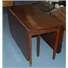 Image 1 : MAHOGANY HEPPLEWHITE DROP LEAF TABLE