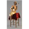 Image 1 : FRENCH AUTOMATON OF A BLACK BANJO PLAYE