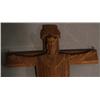 Image 2 : CARVED OAK CRUCIFIX