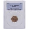 Image 1 : 1864 Bronze Indian Head Penny Coin PCGS MS64RB