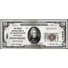 Image 1 : 1929 $20 Peoples NB of Washington, Pennsylvania CH# 9901 National Currency Note