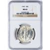 Image 1 : 1947 Walking Liberty Half Dollar Coin NGC MS65