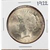 Image 1 : 1922 $1 Peace Silver Dollar Coin