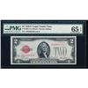 Image 1 : 1928A $2 Legal Tender Note PMG 65EPQ
