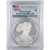 Image 1 : 2010-W $1 Proof American Silver Eagle Coin PCGS PR70DCAM First Strike