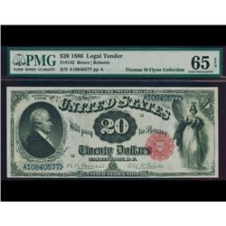 1880 $20 Legal Tender Note PMG 65EPQ