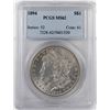 Image 1 : 1894 $1 Morgan Silver Dollar Coin PCGS MS62