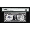 Image 1 : 1928B $1 Funnyback Silver Certificate Note Fr.1602 PMG Gem Uncirculated 65EPQ