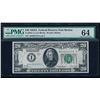 Image 1 : 1928A $20 Boston Federal Reserve Note PMG 64