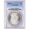Image 1 : 1883-O $1 Morgan Silver Dollar Coin PCGS MS64