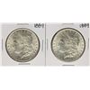 Image 1 : Lot of (2) 1889 $1 Morgan Silver Dollar Coins