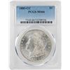 Image 1 : 1883-CC $1 Morgan Silver Dollar Coin PCGS MS66