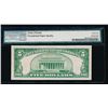 Image 2 : 1929 $5 Woodbine NJ National Bank Note PMG 64EPQ