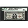 Image 1 : 1935A $1 Hawaii Silver Certificate WWII Emergency Note PMG Choice Uncirculated 64