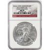 Image 1 : 2011 $1 American Silver Eagle Coin NGC MS70 25th Anniversary