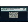 Image 1 : 3 Cent Third Issue Fractional Note PMG 63EPQ
