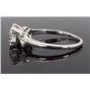 Image 4 : 18KT White Gold 1.23ctw Diamond Ring