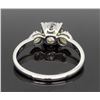Image 5 : 18KT White Gold 1.23ctw Diamond Ring