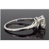 Image 6 : 18KT White Gold 1.23ctw Diamond Ring