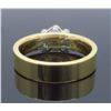 Image 5 : 14KT Yellow Gold 0.92ct Diamond Ring