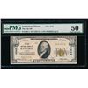 Image 1 : 1929 $10 Kankakee National Bank Note PMG 50