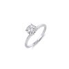 Image 1 : 0.75 ctw Certified VS/SI Diamond Solitaire Ring 18K White Gold