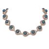 Image 1 : 20 ctw Diamond and Pearl Necklace 18K Rose Gold