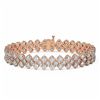 Image 1 : 20.5 ctw Diamond Designer Bracelet 18K Rose Gold