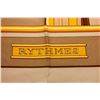 Image 2 : Hermes Gold Multicolor Rythmes Silk Scarf
