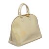 Image 4 : Louis Vuitton Ivory Vernis Monogram Alma GM Handbag